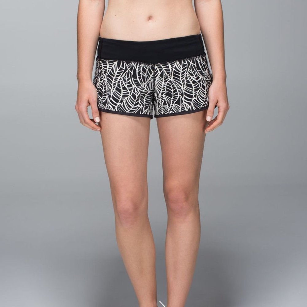 LULULEMON black palm speed short